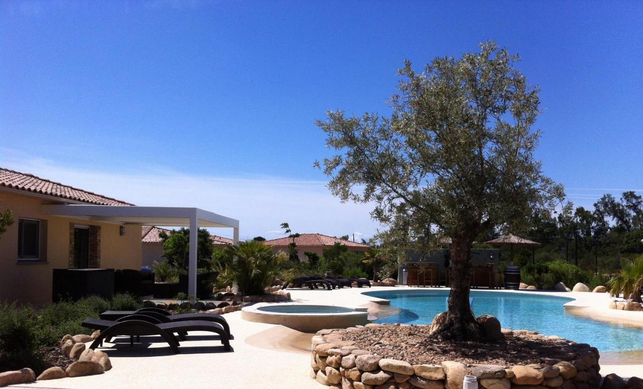L'Hacienda Piscine Chauffee A 28, Spa, Boulodrome Et Court De Tennis Prives, 2 Villas Independantes Porto-Vecchio  Bagian luar foto