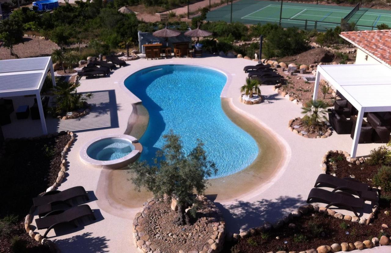 L'Hacienda Piscine Chauffee A 28, Spa, Boulodrome Et Court De Tennis Prives, 2 Villas Independantes Porto-Vecchio  Bagian luar foto